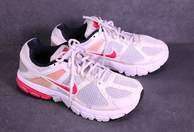 Nike Sneaker Air Zoom Structure 14 Damen Sportschuhe Gr. 37,5 weiß rot BS545