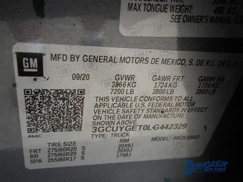 Silverado 1500 2020 caja de transferencia 1170280 - Imagen 9 de 10