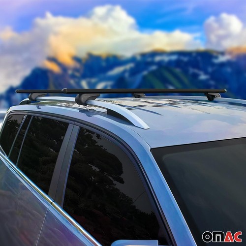 Roof Rack Cross Bars Luggage Carrier for Ford Escape 2008-2012 Black Lockable - Picture 2 of 12