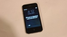 Vintage Apple iPhone 4 Black - As Is