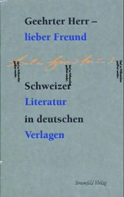 Geehrter Herr - lieber Freund