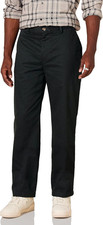 Men'S Classic-Fit Wrinkle-Resistant Flat-Front Chino Pant Available in Big  Ta