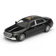 Mini GT 1:64 Diecast Model Car Mercedes-Benz Maybach S680 Black #977