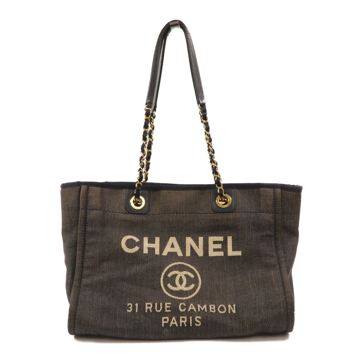 CHANEL Tote Blue Bags & Handbags for Women for sale | eBay