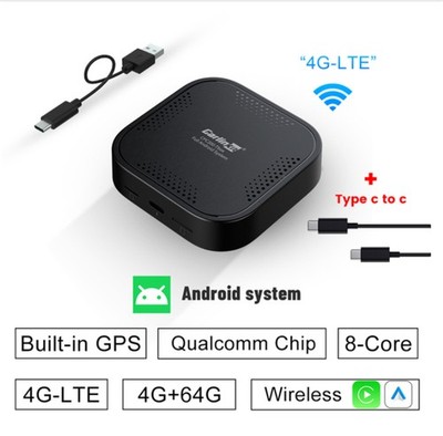 Support Carplay Ai Box Android Wireless Android Auto Car Multimedia Adapter