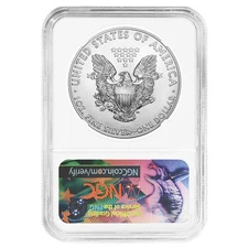 2018 $1 1-oz American Silver Eagle NGC MS69 FDI ALS Label