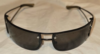 Vintage Christian Dior Calandre shield sunglasses (Please Read)
