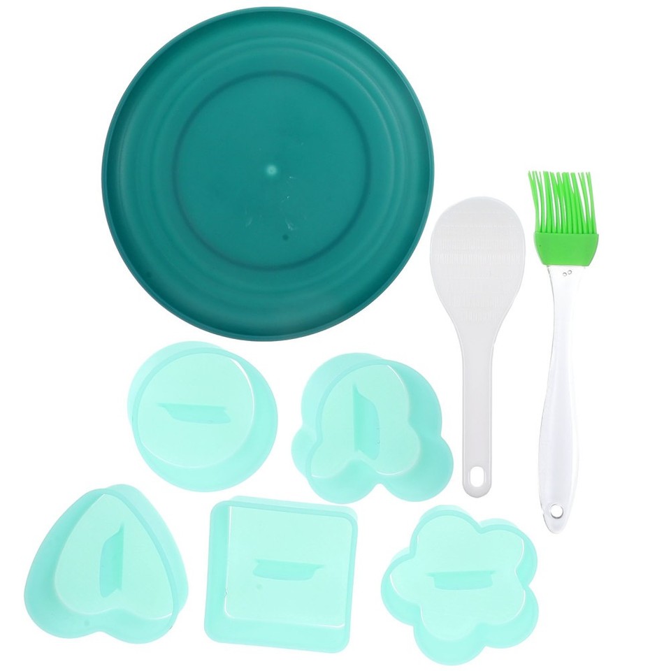 1 Set of Cartoon Rice Ball Molds Rice Ball Making Molds Reusable DIY ...