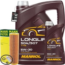 MANN ÖLFILTER+ 6L MANNOL 5W-30 passend für MERCEDES C-KLASSE W204 E-KLASSE W211 MANN ÖLFILTER+ 6L MANNOL 5W-30 passend für MERCEDES C-KLASSE W204 E-KLASSE W211