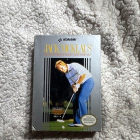 Konami Jack Nicklaus' Greatest 18 Holes Golf Nintendo NES NTSC-U/C Manual
