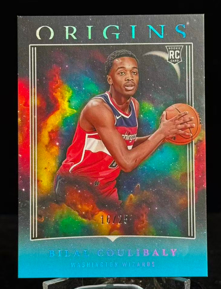 Bilal Coulibaly 2023-24 Panini Origins 16/25 Base Turquoise RC #70