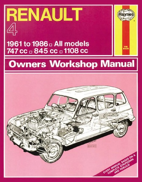 Renault 4 | Haynes Publishing | Taschenbuch | Einband - Flex.(Paperback) | 2012-image