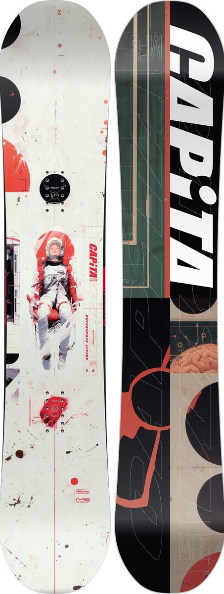 Capita Outerspace Living Snowboard Men's 156 cm, Directional Twin