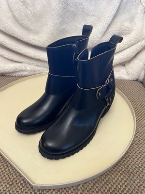 Harley-Davidson Women's Lalanne leather motorcycle harness boot Size 9