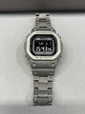 CASIO G-SHOCK 40th Anniversary Recrystallized GMW-B5000PS-1JR Watch Silver Japan