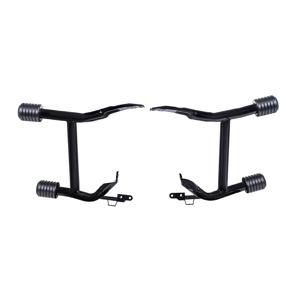 Protectores de alforjas ProTek de rendimiento trasero negro barra de choque para Harley 14+ Foto 3 de 4