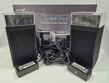 ASUS - ZenWiFi Pro AXE11000 Tri-Band WiFi 6E Mesh Wi-Fi System 2-pack 