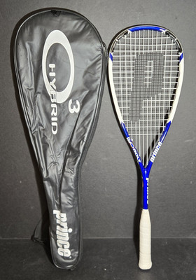 Prince Airo Bolt Squash Racket Racquet with Cover - Excellent Condition