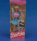 Vintage 1990 Mattel All American Barbie Doll With Reebok Sneakers Never Opened