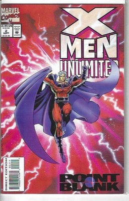 X-Men Unlimited #2 SEPT - POINT BLANK - MARVEL Comics
