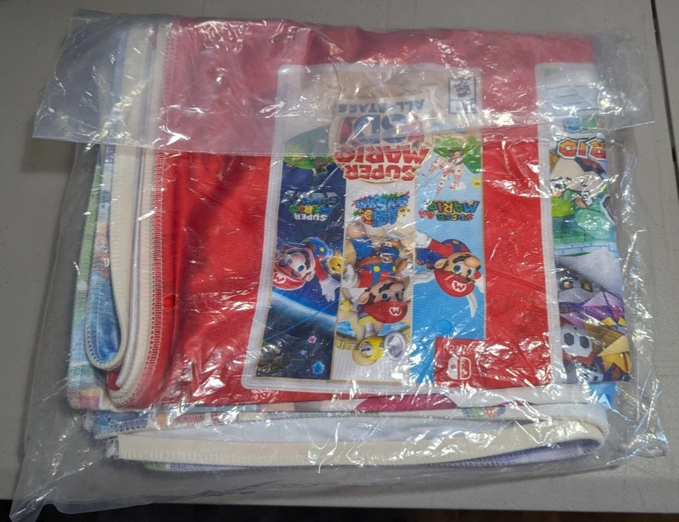 Тканевый баннер-плакат Mario 35th Anniversary Nintendo 48 x 88 дюймов GameStop НЕРАСПЕЧАТАННЫЙ - Изображение 2 из 4