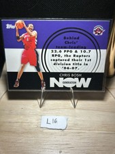 2007-08 Topps Generation Now Chris Bosh #GN4 Insert NBA Toronto Raptors Heat NM