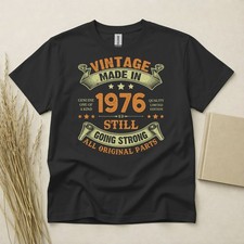 Camisa 50 Cumpleaños Nacido en 1976 50 Años Regalos Vintage 1976 Camiseta Cincuenta