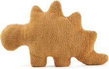 Dino Nugget Pillow Plush, Funny Chicken Nugget Plushie Birthday Gift, Dino De...