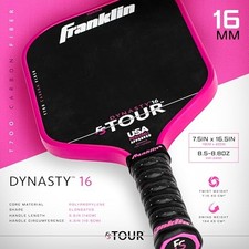 Franklin Sports Pro Pickleball Paddle Set - FS Tour Series Carbon Fiber Paddle