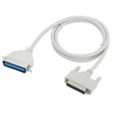 Parallel Port Printer Cable DB25 to CN36 Male 1.4m Male USB to Female Beige