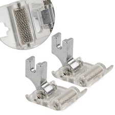 2PCS Household Sewing Machine Parts Roller Foot Low Shank Presser Foot 722L(#151