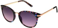 Foster Grant Women's Colourful Clear Retro PJ91 Sunglasses i85 