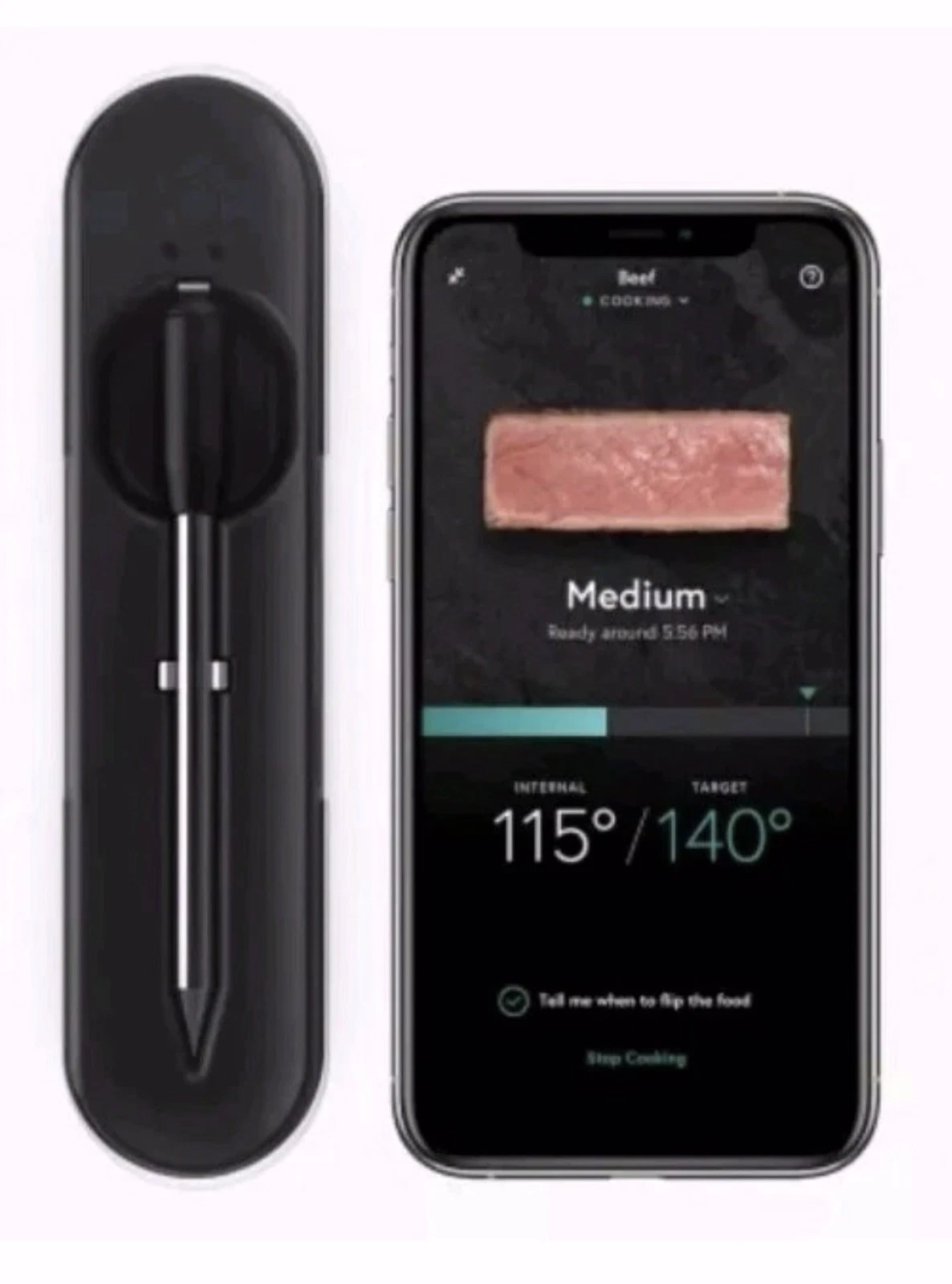 Wireless Bluetooth Wifi Meat Smart Thermometer