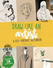 Draw Like an Artist: A Self-Portrait Sketchbook - Paperback - GOOD