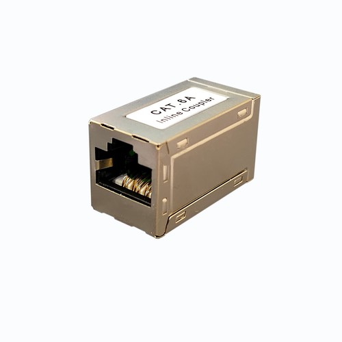 5Pcs Cat6A Inline Coupler Female to Female RJ45 Ethernet Port Insert Connector - 第 2/3 張圖片