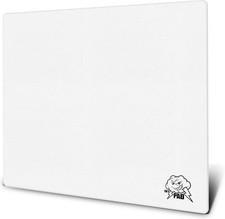 Skypad 3.0 XL Gaming Glass Gaming Mouse Pad White 19.68 x 15.75 x 0.145 inch