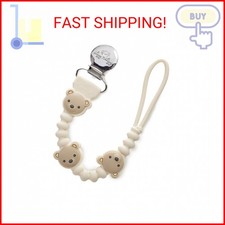 Itzy Ritzy Silicone Pacifier Clip   100 Food Grade Silicone Pacifier Strap with