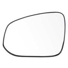 ?Flat Exterior Mirror Replacement Glass For 2013-17 Toyota Rav4 Left Side Chrome
