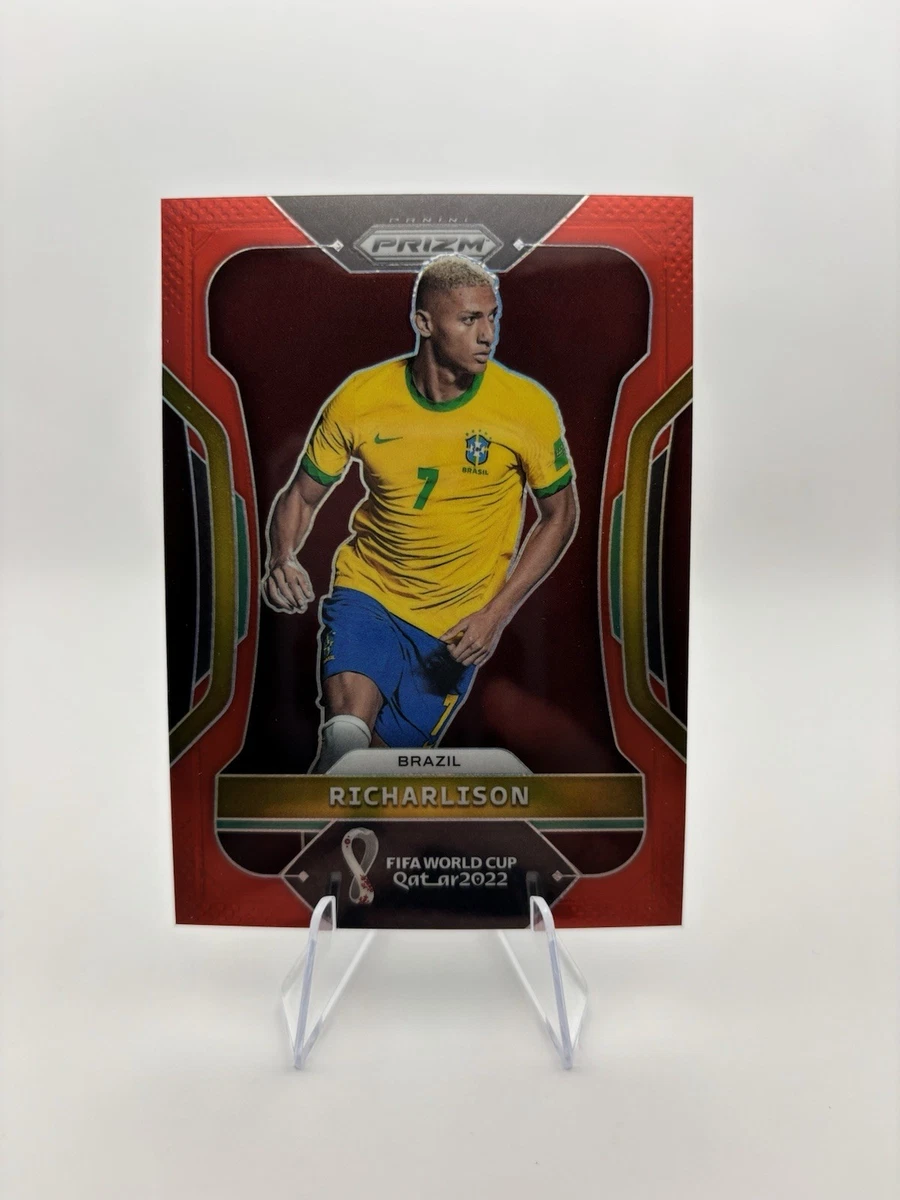 j david panini prizm Qatar RC 199シリ Preços baixos em 2022 Panini Prizm World Cup Qatar Richarlison #34