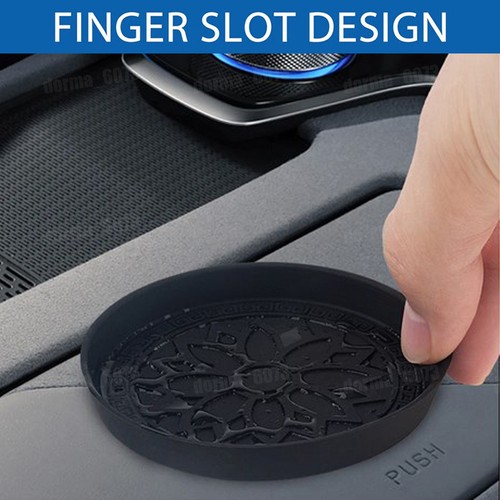 2Pcs Shockproof Car Cup Holder Anti-Slip Insert Coaster Pad Car Accessories - Picture 7 of 9