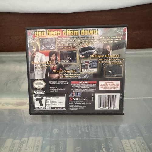 Tokyo Beat Down (Nintendo DS, 2009) - Picture 2 of 2