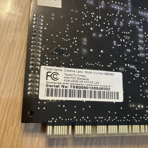 Carte son Sound Blaster Live 5.1 SB0060 PCI - Photo 7/7