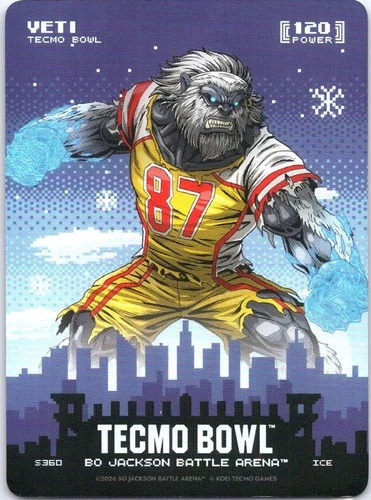 Bo Jackson Battle Arena Tecmo Bowl Yeti Ice Skyline SP Travis Kelce S360