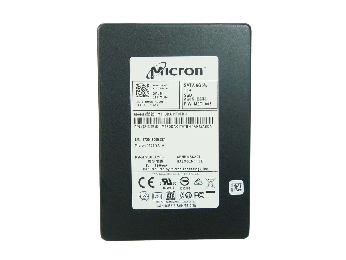 Micron 1 TB Internal Solid-State Drives for sale | eBay