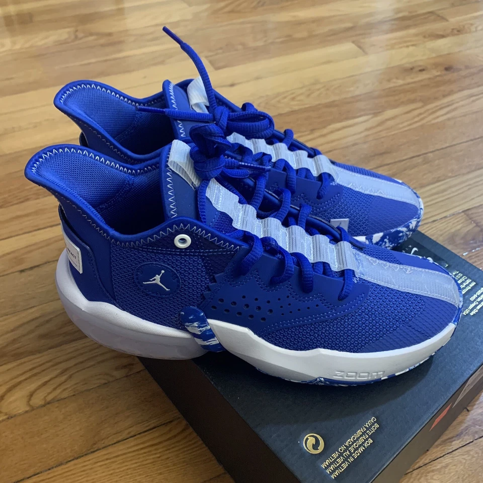 🔥Nike Jordan React Elevation TB Hyper Royal Sneaker CK6619 401 Men's Size 6 - Image 4 of 4