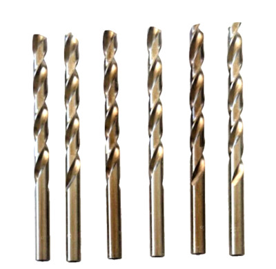 LaxtCut 6 PCS  LETTER M .295 Cobalt M35 Jobber Drill Bits,135 DEG 135  NAS 907