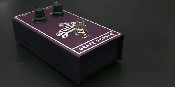 Aguilar Grape Phaser Bass Effects Pedal Analog Phaser Rate
