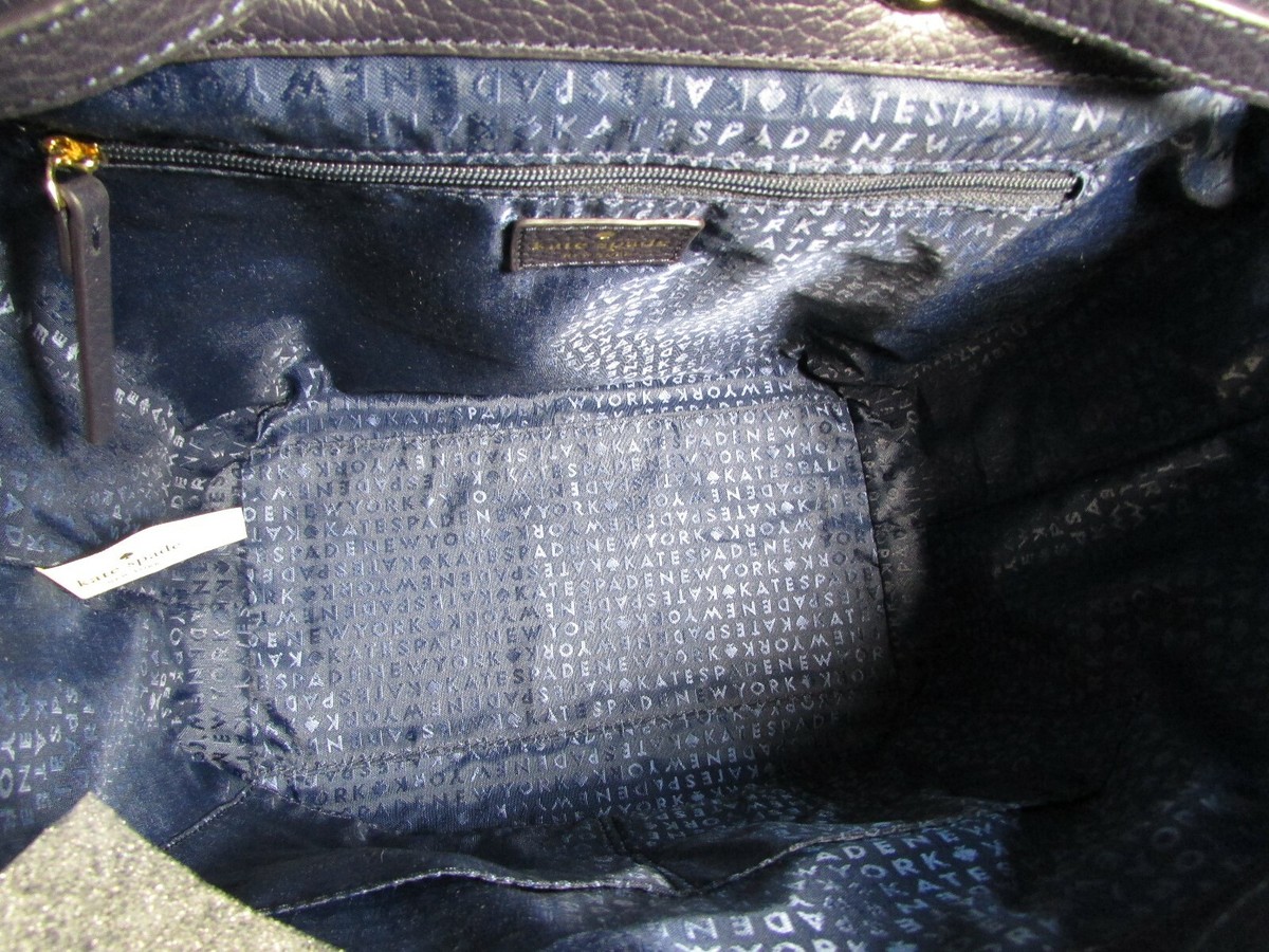 Kate Spade Chester Street Kacy Black Pebbled Leather M Backpack Purse WKRU4071 Kate Spade Chester Street Kacy Pebbled Leather Backpack  main image 4