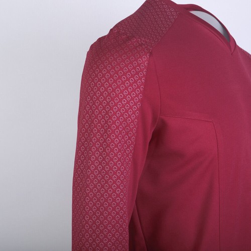 Extraño Nuevo Mundos Capitán Pike Uniforme Dorado Flota Start Spock Azul Camisas Rojas - Imagen 10 de 12