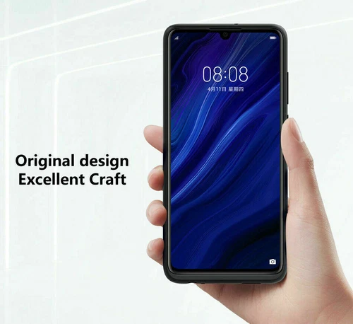 Genuine Huawei P30 Phone Magnetic Wireless Charging Back Case Slim Hard Cover - Picture 5 of 14